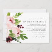 Invitation Blush Romance (Devant)