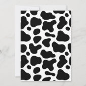 Invitation Blush rose Floral Saint-Vache Baby shower (Dos)