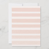Invitation Blush & Rose Gold Law School Graduation Party (Dos)