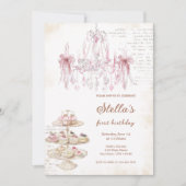 Invitation Blush Rose Marie Antoinette (Devant)