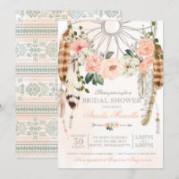 Blushing Dream Boho Dreamcatcher Fête des mariées