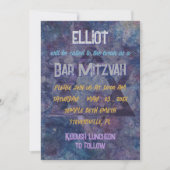 Invitation BM Bar ou Bat mitzvah (Devant)