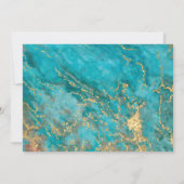 Invitation BM Bat mitzvah Bar Mitzvah Sortie de ce monde (Dos)