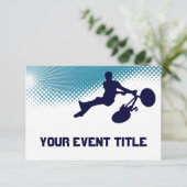 Invitation bmx extrèmement haut (Debout devant)