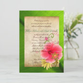 Invitation B'nai Mitzvah pour Lisa (option 2) (Debout devant)