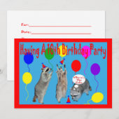 Invitation Bobine de (Devant / Derrière)