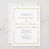 Invitation Boda de oro (Devant)