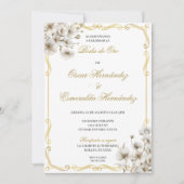 Invitation Boda de oro élégante éditable (Devant)