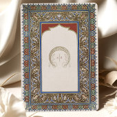 Invitation Boda islámico verde sabio otomano turco