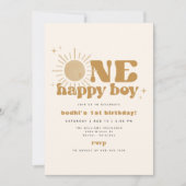 Invitation BODHI Un Joyeux Garçon Premier Voyage Autour Du So (Devant)