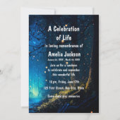 Invitation Bogue de foudre de l'Invitation du service commémo (Dos)