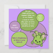 Invitation bogue dotty (Devant)