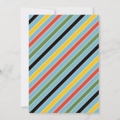 Invitation Bogue Thème Anniversaire Fête Personnalisé (Dos)