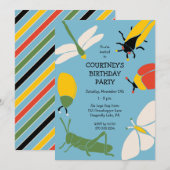 Invitation Bogue Thème Anniversaire Fête Personnalisé (Devant / Derrière)