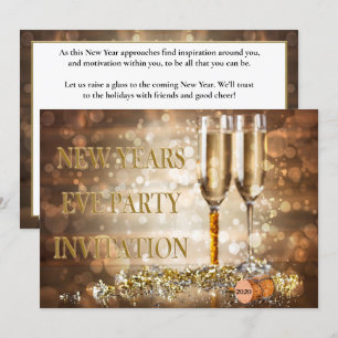 Invitation Bohek Lights, fête du Nouvel An