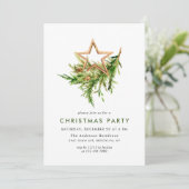 Invitation Bohème Composition NOËL Fête de VACANCES (Debout devant)