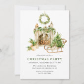 Invitation Bohème Composition NOËL Fête de VACANCES (Devant)