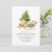 Invitation Bohème Composition NOËL Fête de VACANCES (Debout devant)