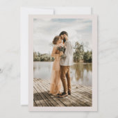 Invitation Bohème en terre cuite fleurs aquarelle spectacle d (Dos)