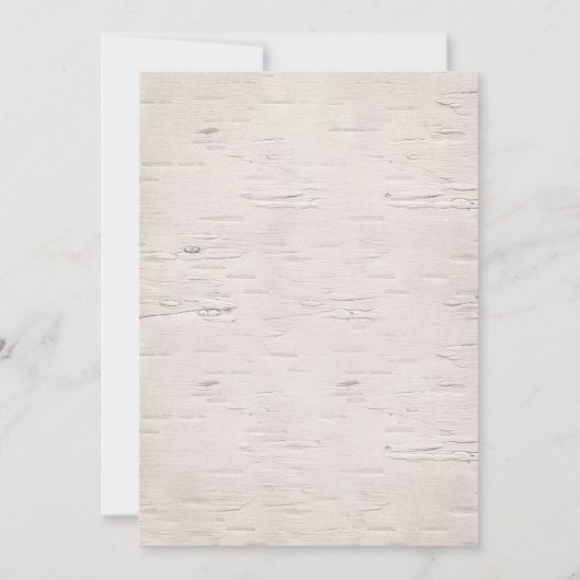 Invitation Bohème - Mariage bleu marine (Dos)