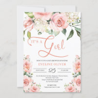 Bohème romantique floral c'est une fille bébé