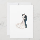 Invitation Bohemian Elegance Save the Date Card (Dos)