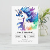 Invitation Bohemian Online Horse Anniversaire (Debout devant)