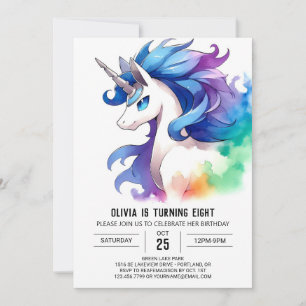 Invitation Bohemian Online Horse Anniversaire