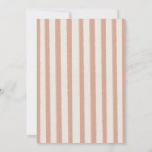 Invitation Boho A Sweet Baby est en chemin Baby shower (Dos)