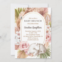 Boho Animal Baby Brunch