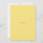 Invitation Boho Aquarelle Lemon Wreath Sweet 16 Party (Dos)