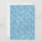 Invitation Boho Aquarelle Unicorne Floral Baby Girl Douche (Dos)