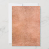 Invitation BOHO Arc Moderne Automne Floral Automne Papillon I (Dos)