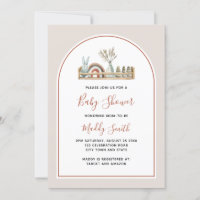 Boho Arch Toys Terracotta Rainbow Baby shower