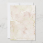 Invitation Boho Automne Automne Citrouille Wild Floral Annive (Dos)