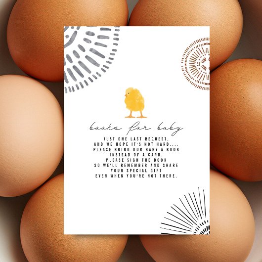 Invitation Boho Baby Chick Baby shower Demande de réservation