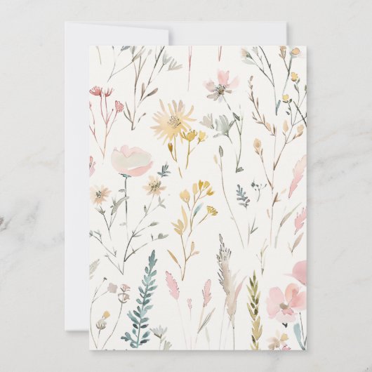 Invitation Boho Baby Clothes on a Line Baby Shower (Dos)