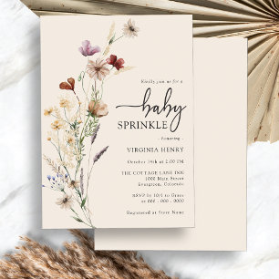 Invitation Boho Baby Sprinkle