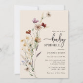 Invitation Boho Baby Sprinkle (Devant)