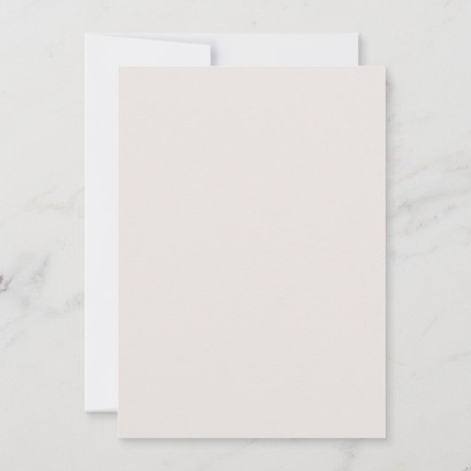 Invitation BOHO Bague de fleurs et branches Répétition Mariag (Dos)