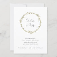 Boho Bamboo Feuille Botanique Vert doux et élégant