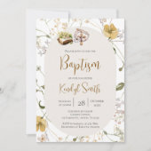 Invitation Boho Baptism (Devant)