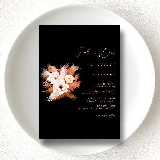 Invitation Boho Bliss : Mariage Tombez Amoureux