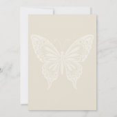 Invitation Boho Blooms et Vintage Blossoms Dîner Party (Dos)