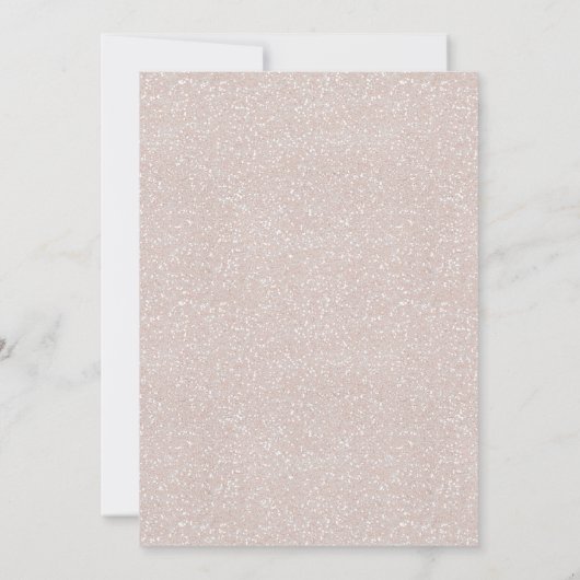 Invitation Boho Blush Cactus Taco à propos d'un bébé (Dos)