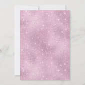 Invitation Boho Blush rose Floral Fête des mariées de brunch (Dos)