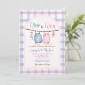 Invitation Boho Bow Citrouille espagnol Genre Reveillez En vi (Debout devant)