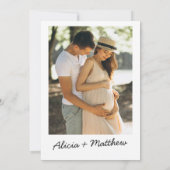 Invitation Boho Boy Baby shower Vêtements pour bébés (Dos)