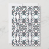 Invitation Boho Bridal Luncheon Douche Printemps Automne Invi (Dos)