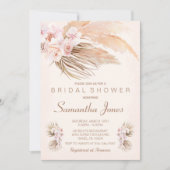 Invitation Boho Bridal Shower (Devant)